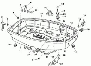 ������ ������ ��������� (Lower Engine Cover)