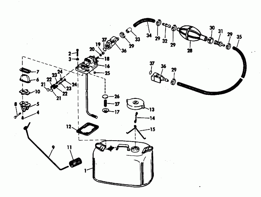 ��������� EVINRUDE E40TTLENM 1992  - take ��������� - take Manifold