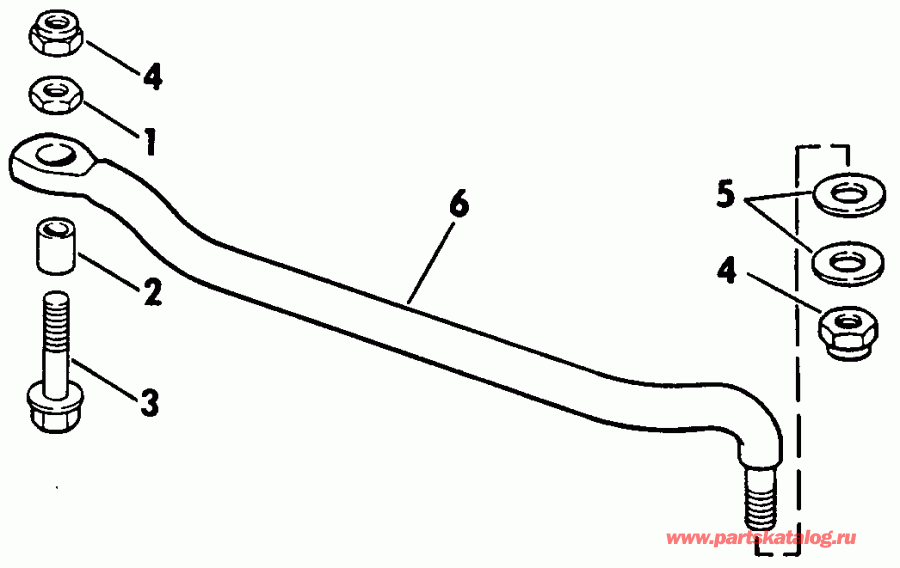 ��������� Evinrude E50BELENJ 1992  - int Chart / int Chart