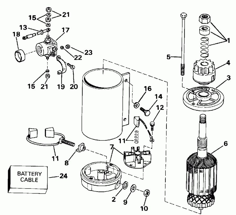��������� ����� ������� E60ELENE 1992  - ectric ������� / ectric Starter
