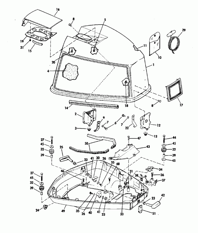 ��������� EVINRUDE E60ELENE 1992  - nition System