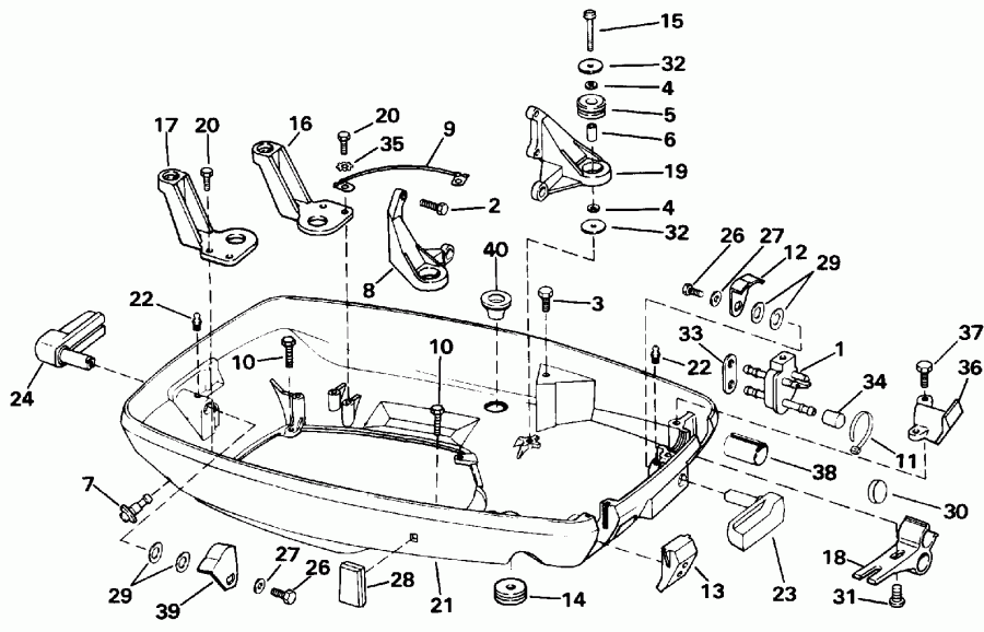 ��������� ����� EVINRUDE E60TLENE 1992  - wer ������ ��������� (�����)