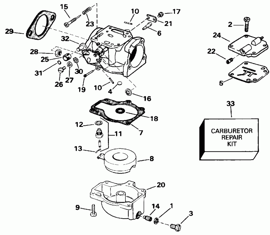 ��������� Evinrude E60TTLENE 1992  - 0 Models Only - 0 Models Only