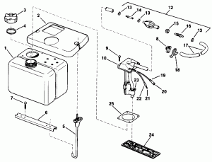 Vro2 �������� ��� Kit - 1.8 ������ (Vro2 Oil Tank Kit - 1.8 Gallon)