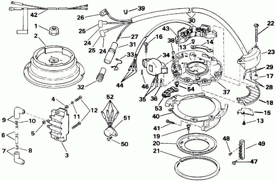   Evinrude E6SLENM 1992  - nition / nition