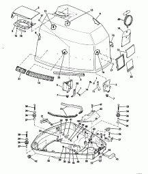   () - Evinrude (Engine Cover - Evinrude)