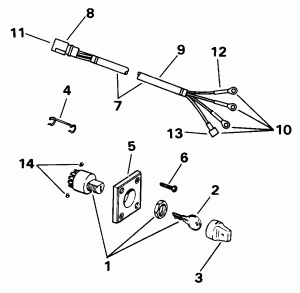 Ignition  &  (Ignition Switch & Cable)