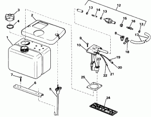 Vro2 �������� ��� Kit - 1.8 ������ (Vro2 Oil Tank Kit - 1.8 Gallon)