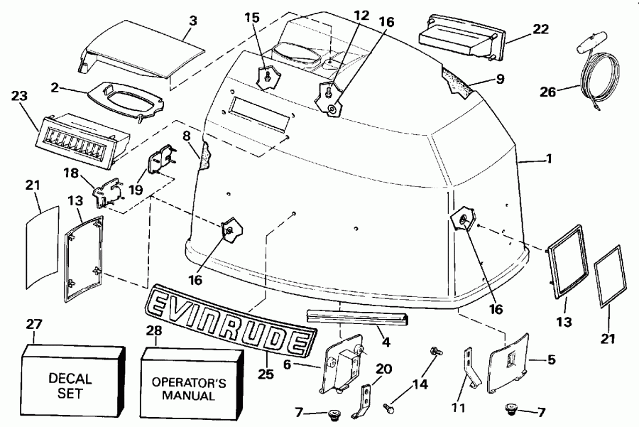  ������� E88MSLENB 1992  - Evinrude