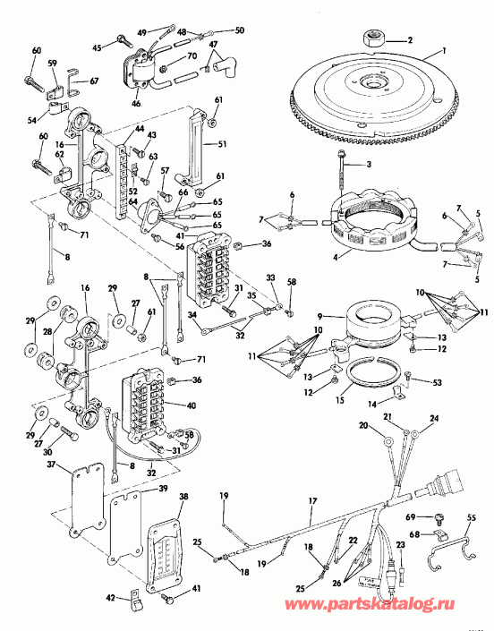 �������� ����� Evinrude TE115TLEND 1992  - Evinrude