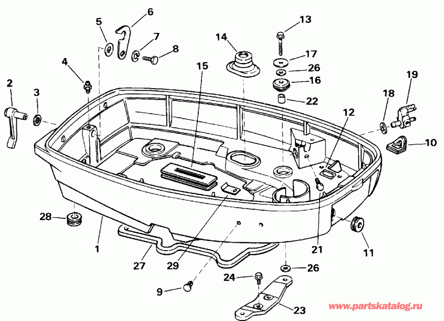 ��������� ����� ������� TE20CREND 1992  - wer ������ ��������� (�����) / wer Engine Cover