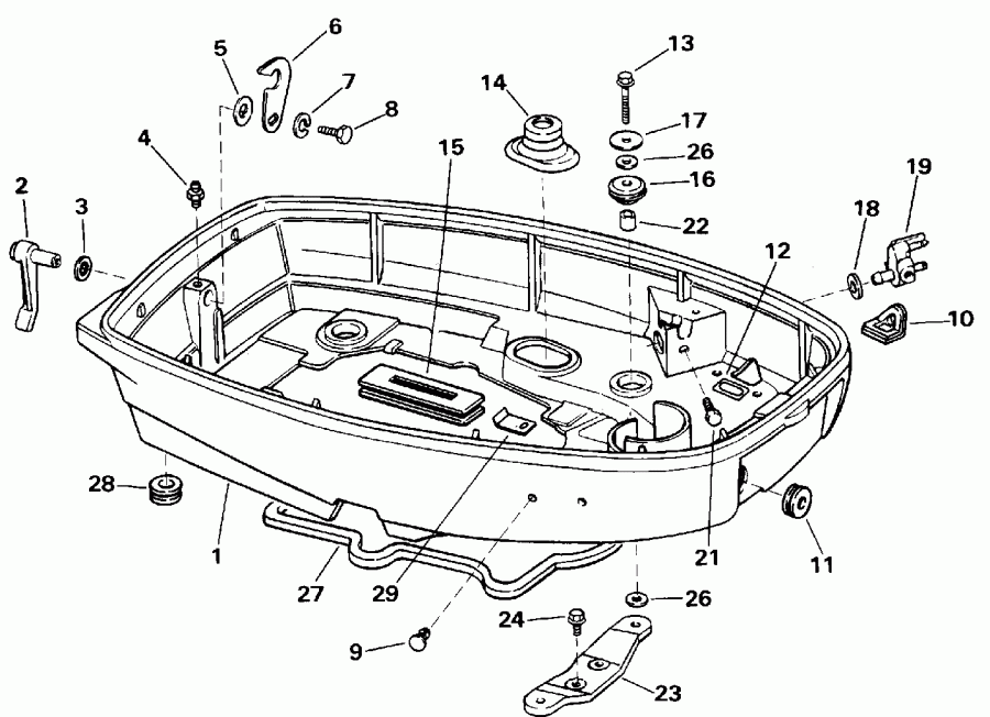 ��������� �������� ����� EVINRUDE TE20CRLEND 1992  - wer ������ ��������� (�����)