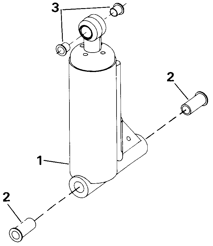   TE40ELENJ 1992  - lt Assist Cylinder - lt Assist 