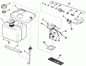 Vro �������� ��� Kit-1.8 ������ (Vro Oil Tank Kit-1.8 Gallon)