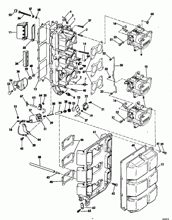 ����� ������� VE100SLEND 1992  - linder & Crankcase
