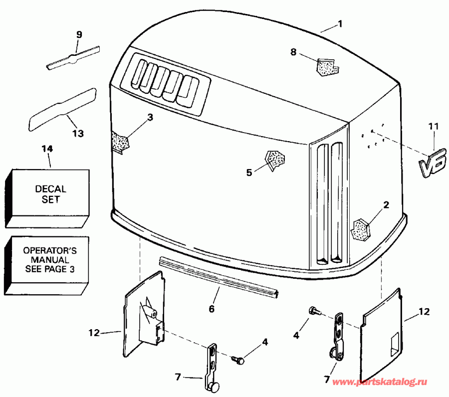  Evinrude VE150ELENC 1992  - Johnson - Johnson