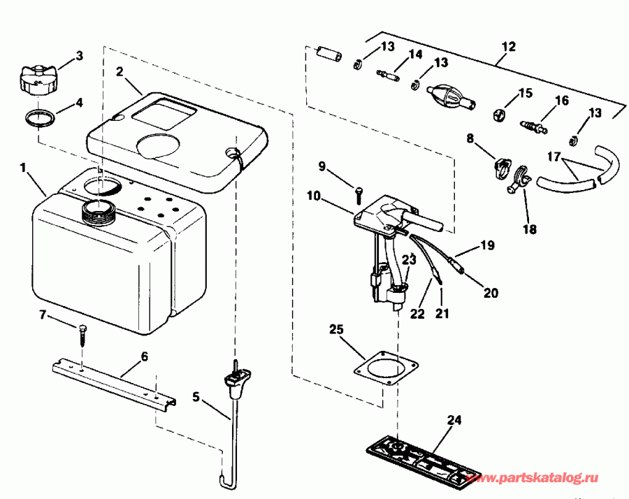 ��������� �������� ����� EVINRUDE VE150ELENC 1992  - 8 ������