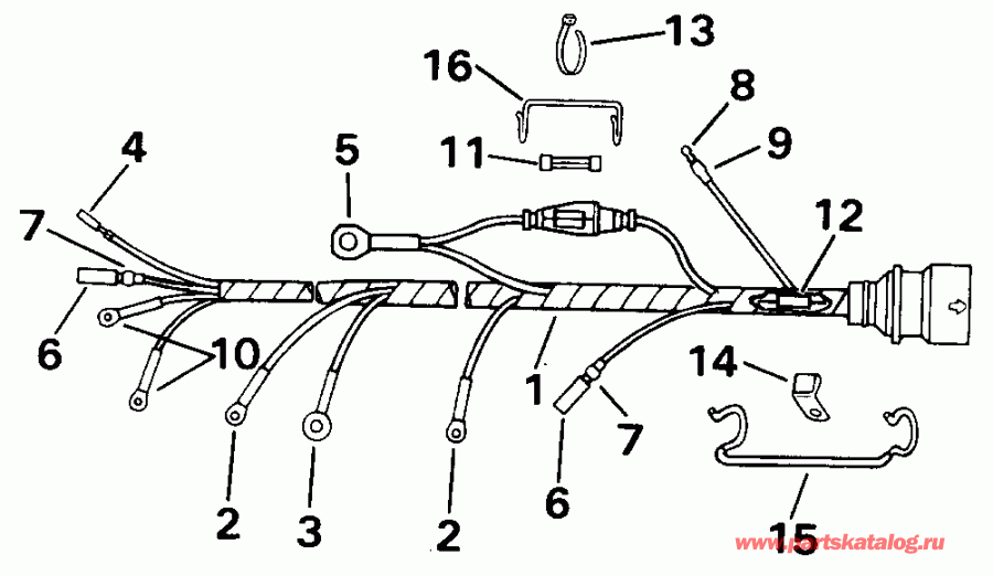 ��������� Evinrude VE30EENR 1992  - ble Assembly / ble Assembly
