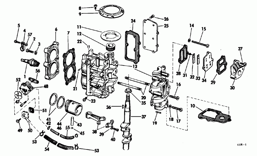  EVINRUDE VE30EENR 1992  - Evinrude