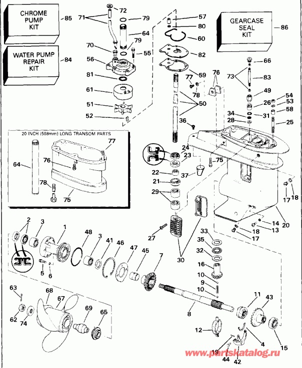 �������� ����� EVINRUDE VE30EENR 1992  - arcase - arcase