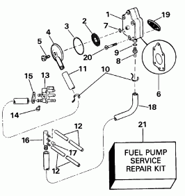 ��������� ����� � ������ (Fuel Pump And Filter)