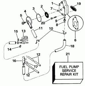 ��������� ����� � ������ (Fuel Pump And Filter)