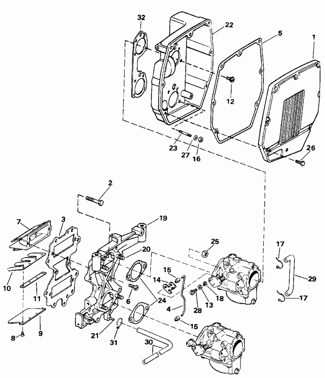 ��������� �������� ����� ������� VE48ESLENB 1992  - take Manifold / take ���������