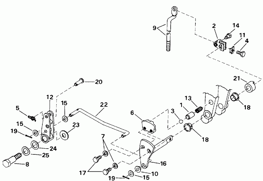 ��������� ��������� ������� VE48ESLENB 1992  - ift & ����������� ��������age (continued) / ift & Throttle Linkage (continued)