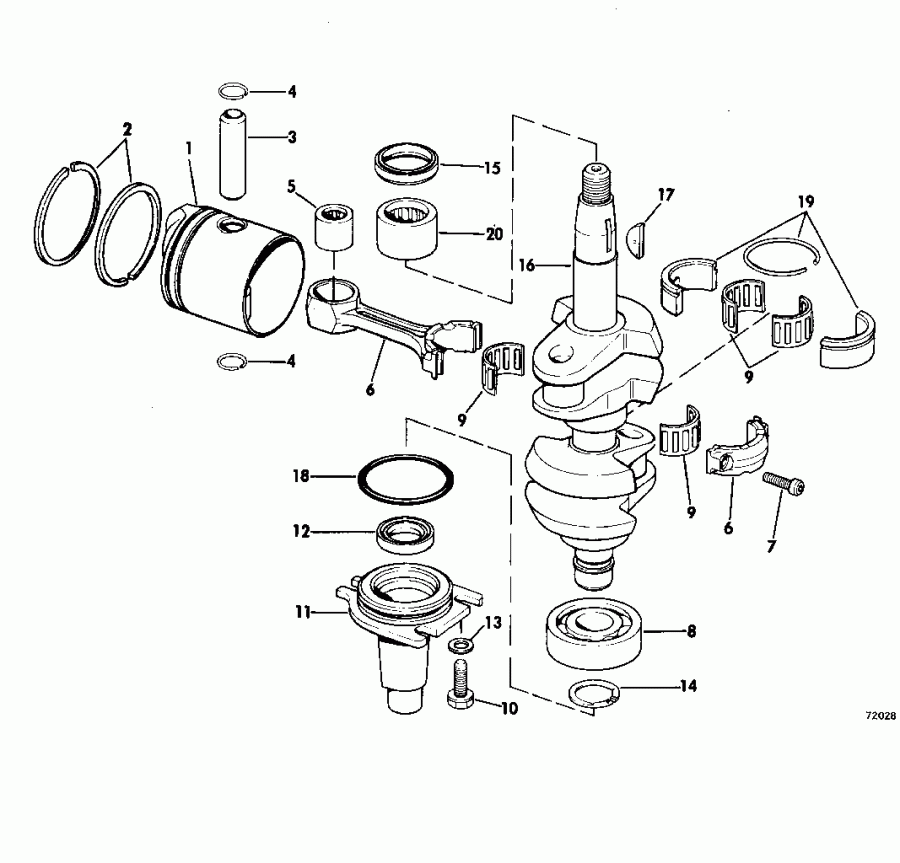 �������� ��������� ����� EVINRUDE E10EETM 1993  - el ����� / el Pump
