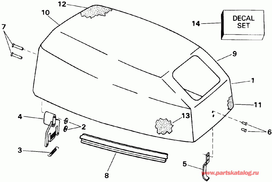    EVINRUDE E10SELETM 1993  - Johnson - Johnson