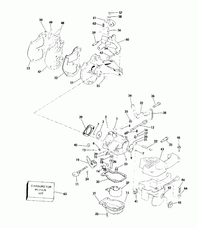 ��������� ����� Evinrude E115MLETS 1993  - nition System - nition System