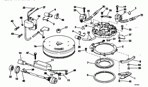 ������ ��������� (�����) - Evinrude (Engine Cover - Evinrude)