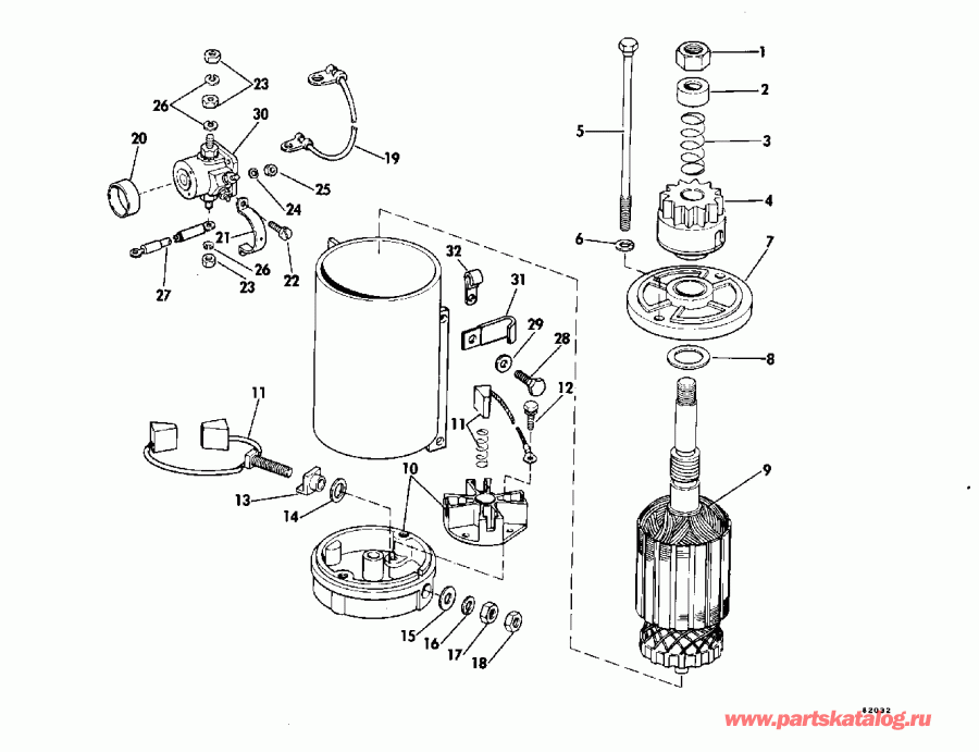 ��������� EVINRUDE E115TXATS 1993  - arcase