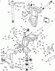   -    (Stern Bracket - Power Trim/tilt)