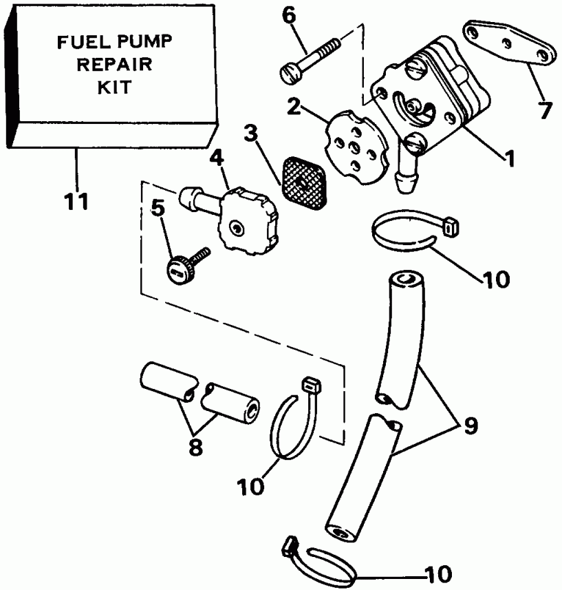 ��������� ����� EVINRUDE E120TLETS 1993  - wer Trim/tilt Electrical / wer Trim / tilt ���������