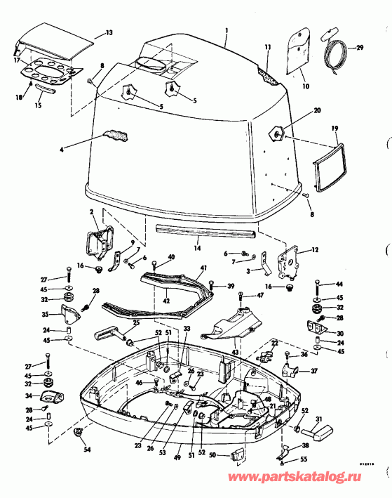    EVINRUDE E120TXATF 1993  - Evinrude 120-140 Models