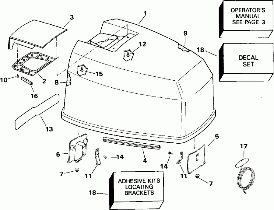  EVINRUDE E120TXETS 1993  - Johnson 120-140 Models / Johnson 120-140 Models