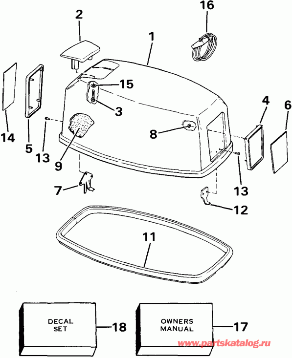 �������� ����� Evinrude E140TLATC 1993  - int - int