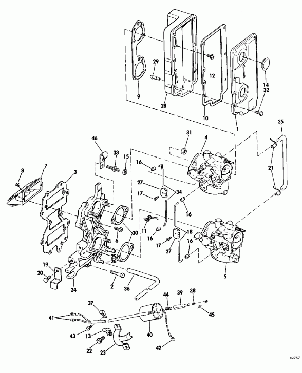��������� EVINRUDE E140TLETC 1993  - 