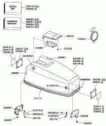 ������ ��������� (�����) - 125 Esx (Engine Cover - 125 Esx)