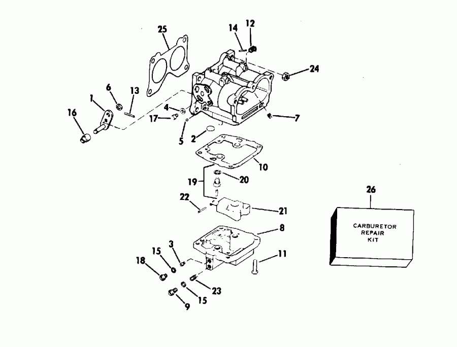 ��������� EVINRUDE E150ELETG 1993  - ectric ������� & Solenoid