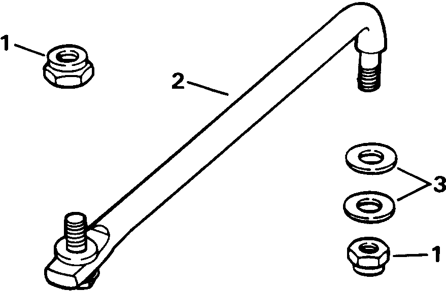 ��������� ��������� Evinrude E150EXATS 1993  - eering Link Kit