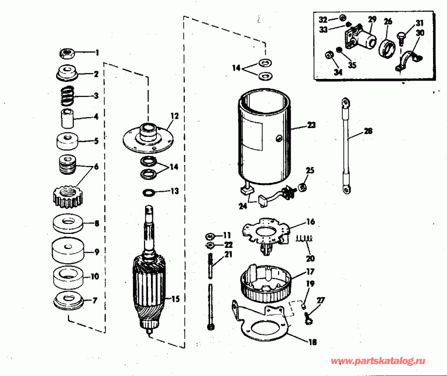 ����� Evinrude E150JLETR 1993  - Johnson - Johnson