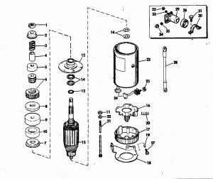 ������ ��������� (�����) - Johnson (Engine Cover - Johnson)