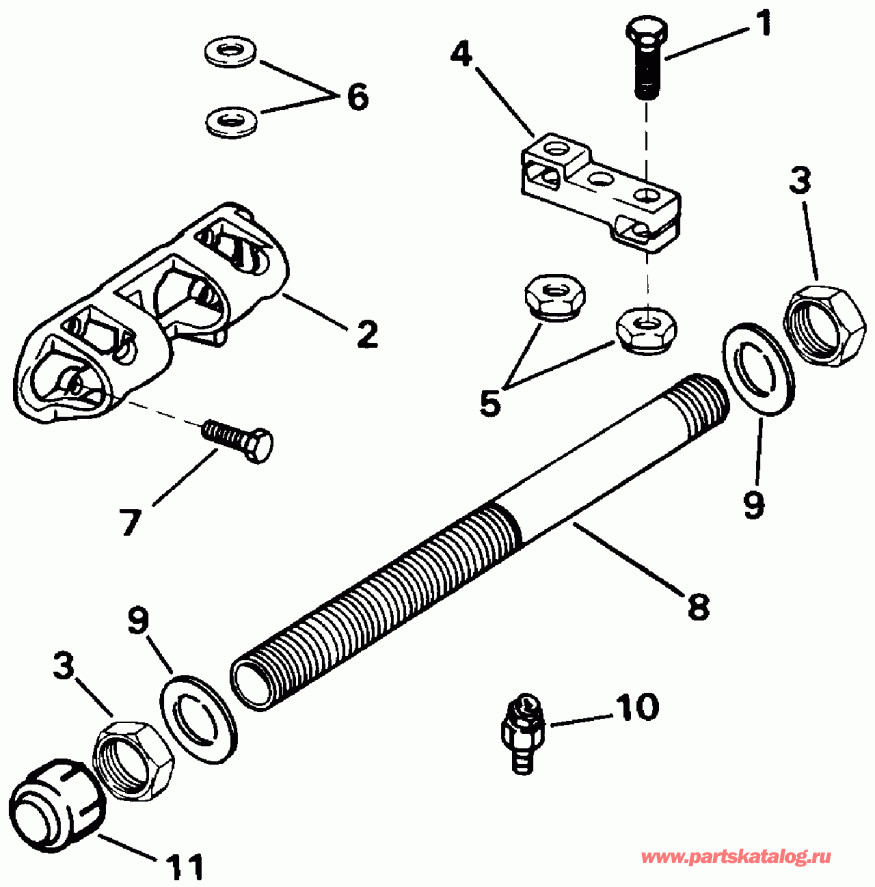 ��������� �������� ����� EVINRUDE E150WTLETG 1993  - al ������� ������� ��������� Kit