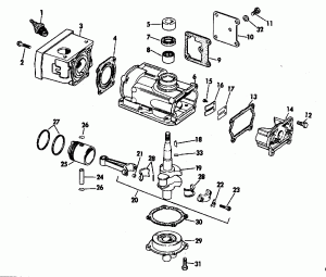 ������ ��������� (�����) - Evinrude (Engine Cover - Evinrude)
