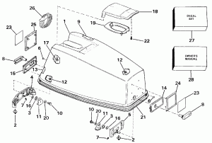 ������ ������ ��������� (Lower Engine Cover)