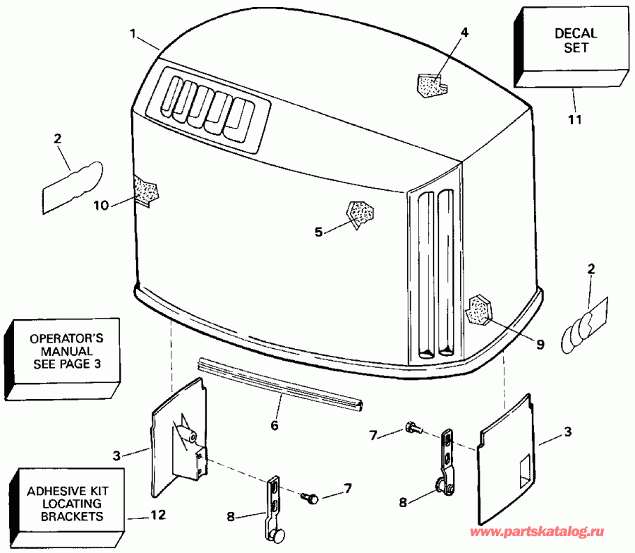 ��������� Evinrude E150WTXETG 1993  - Evinrude - Evinrude