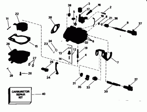 ������ ��������� (�����) - Johnson (Engine Cover - Johnson)