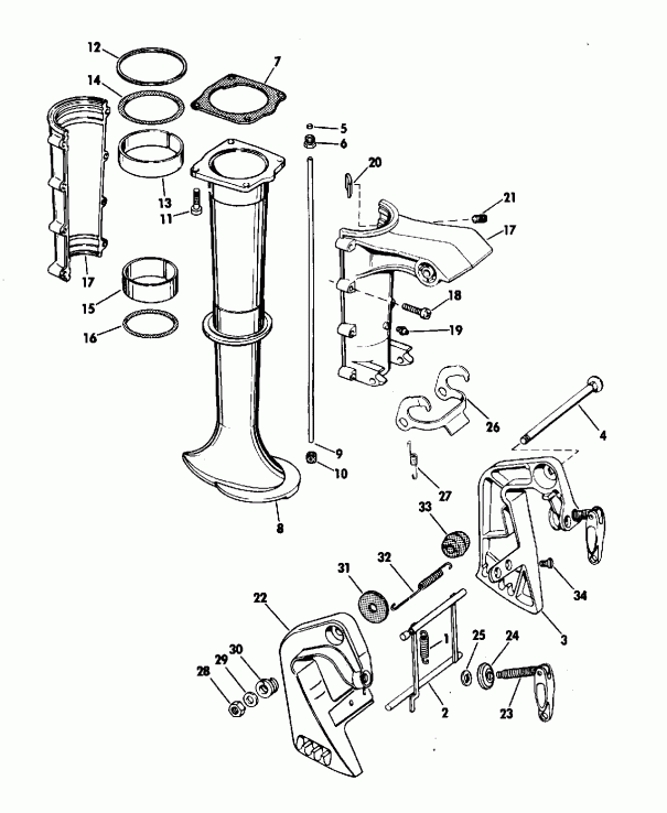 ����� EVINRUDE E175NXATS 1993  - nition System / nition System